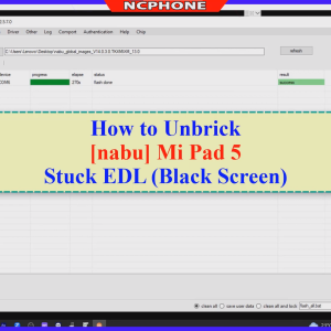 How to Unbrick Mi Pad 5