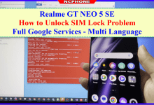 How to unlock SIM lock on Realme GT NEO 5SE