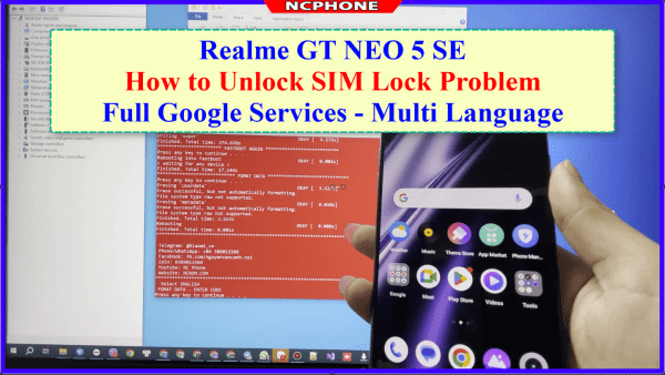 How to unlock SIM lock on Realme GT NEO 5SE