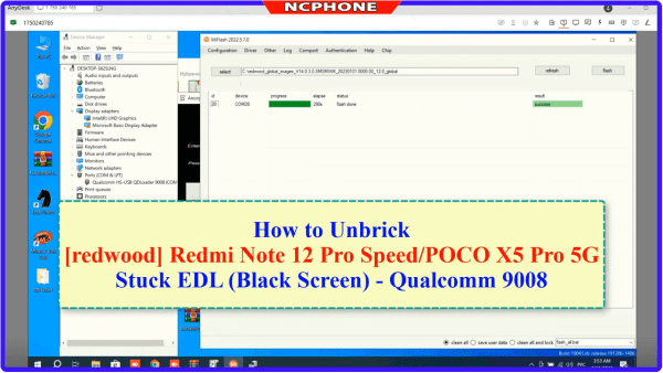 Unbrick Redmi Note 12 Pro Speed, POCO X5 Pro 5G