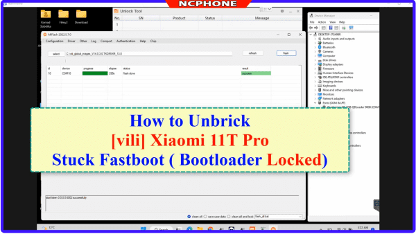 Unbrick Xiaomi 11T Pro