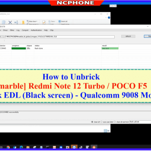 Unbrick Xiaomi Redmi Note 12 Turbo, Poco F5