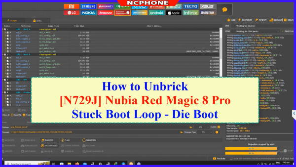 unbrick nubia red magic 8 pro