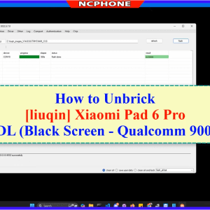 How to Unbrick Xiaomi Pad 6, 6 Pro