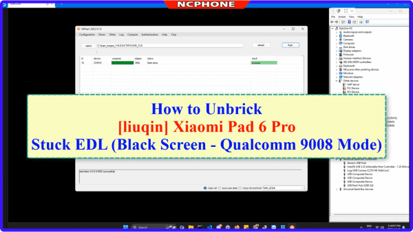 How to Unbrick Xiaomi Pad 6, 6 Pro