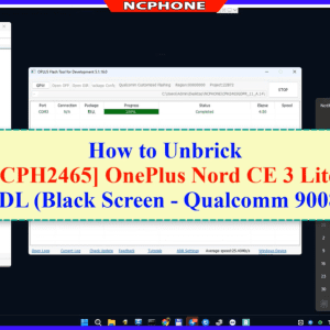 Unbrick OnePlus Nord CE 3 Lite CPH2465