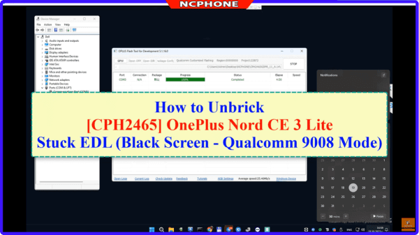 Unbrick OnePlus Nord CE 3 Lite CPH2465