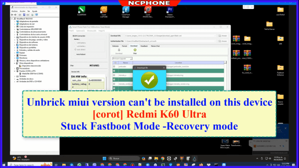 Unbrick Xiaomi Redmi K60 Ultra