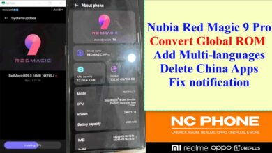 How to convert Global ROM Nubia Red Magic 9 Pro