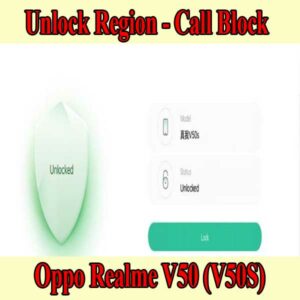 Unlock-call-block-Realme-V50-(V50S)