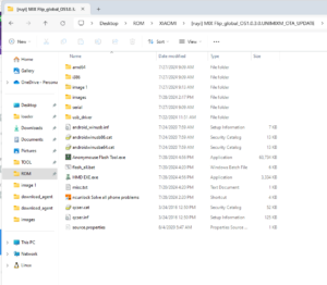 Xiaomi Mix Flip Global ROM convert without unlock bootloader