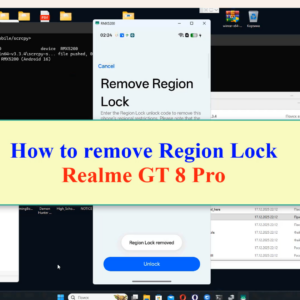 REALME GT8 Pro REGION LOCK REMOVAL EXPOSED