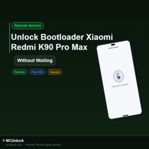 Remote Service — Unlock Bootloader Xiaomi Redmi K90 Pro Max — Without Waiting